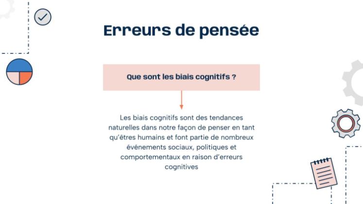 Biais cognitifs et jugement rationnel Modèles de présentation