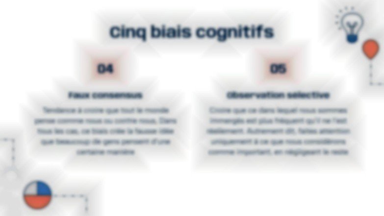 Biais cognitifs et jugement rationnel Modèles de présentation