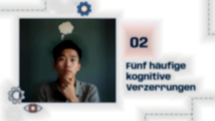 Kognitive Vorurteile und rationales Urteilsvermögen Präsentationsvorlage