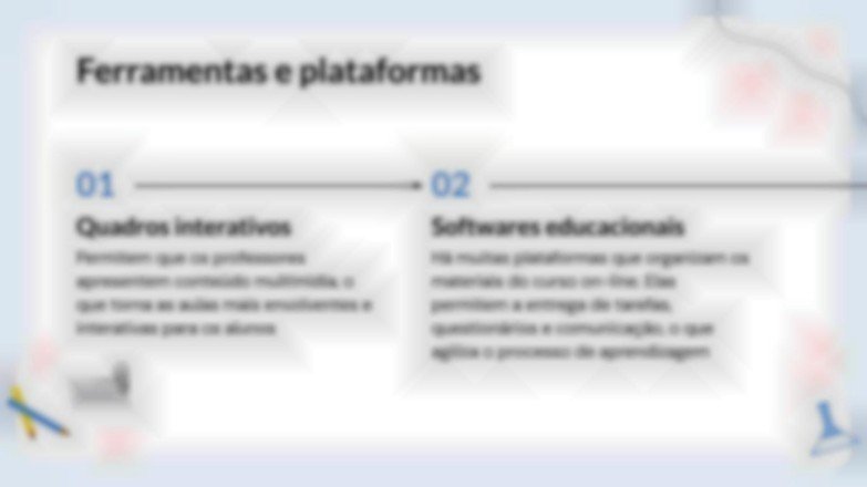 Modelo de apresentação O impacto da tecnologia na educação moderna