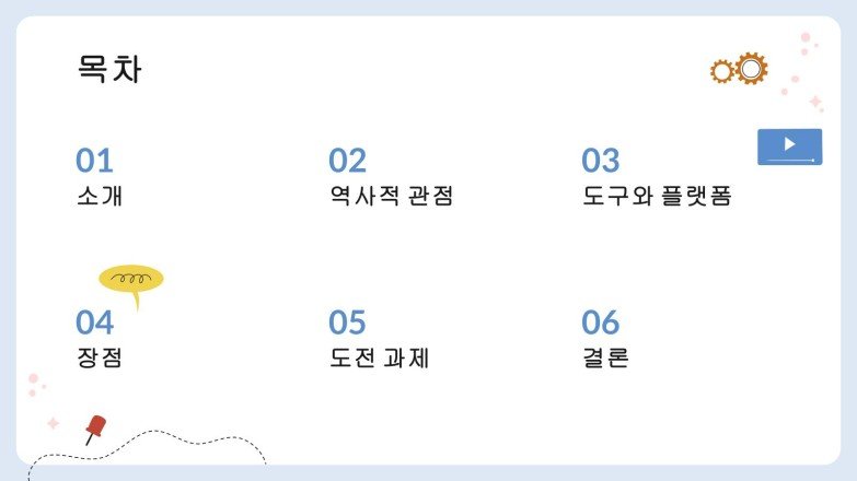 현대 교육에 대한 기술의 영향 프레젠테이션 템플릿