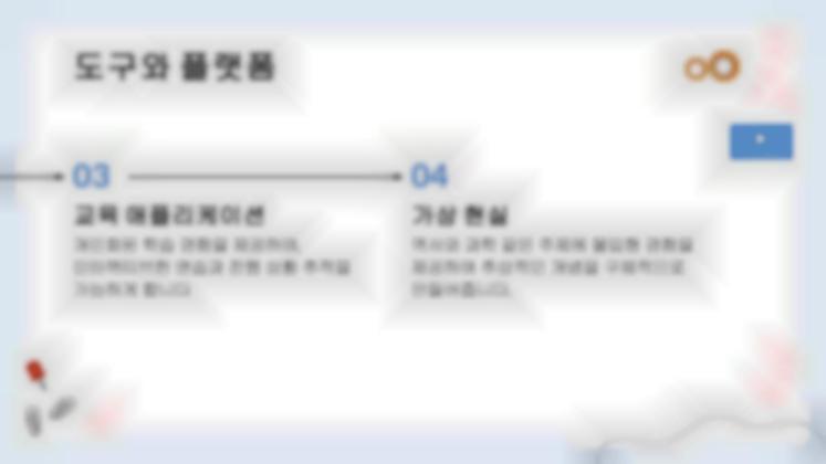 현대 교육에 대한 기술의 영향 프레젠테이션 템플릿