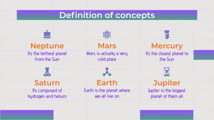 Science Subject for Middle School - 9th Grade: Biology presentation template 