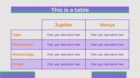 Science Subject for Middle School - 9th Grade: Biology presentation template 