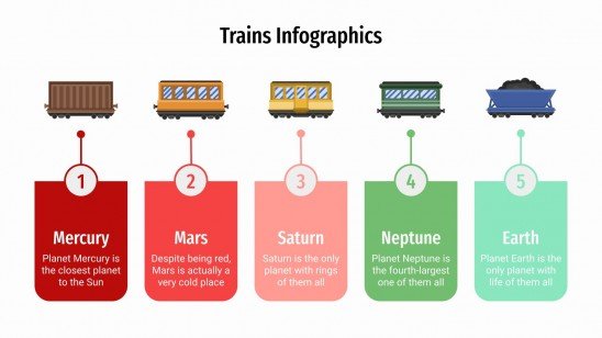 Train Infographic Animation