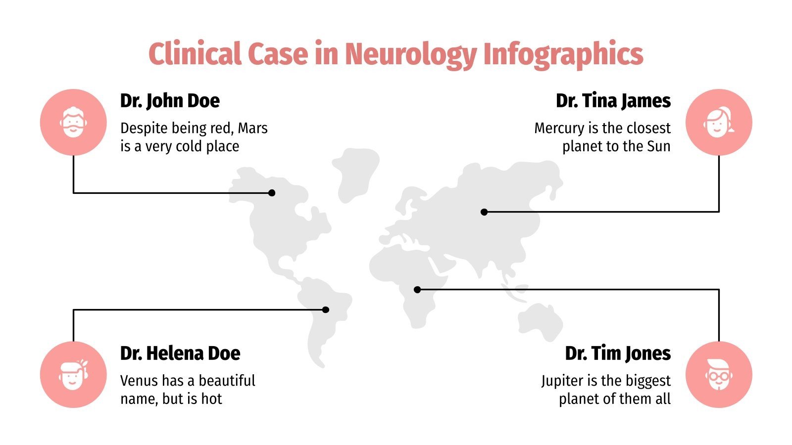 Clinical Case in Neurology Infographics Google Slides & PPT