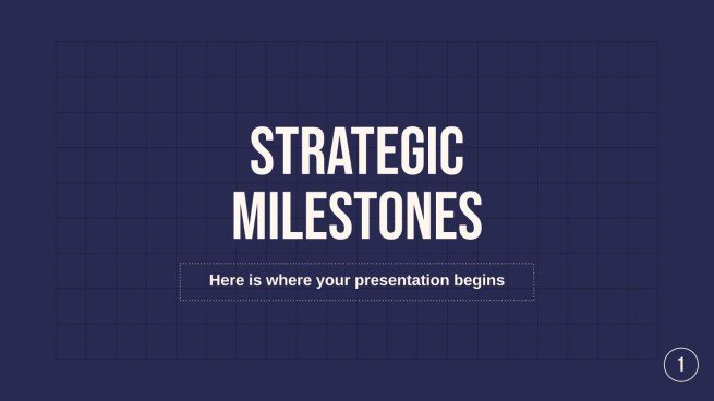 Distorted Type Style Pitch Deck presentation template 