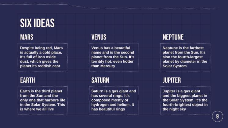 Distorted Type Style Pitch Deck presentation template 