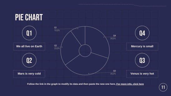 Distorted Type Style Pitch Deck presentation template 