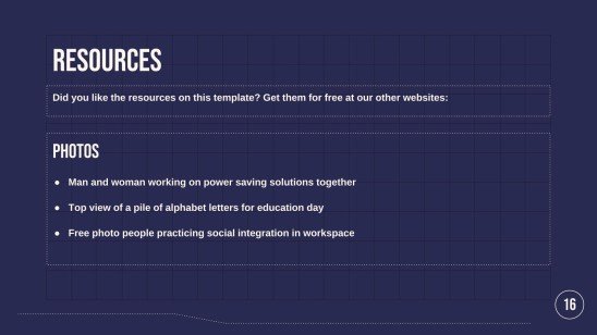 Distorted Type Style Pitch Deck presentation template 