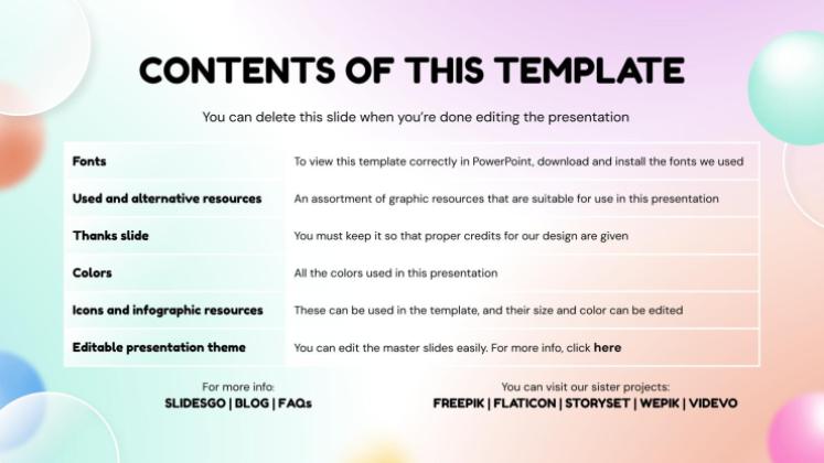 Glassmorphism Style CV presentation template 