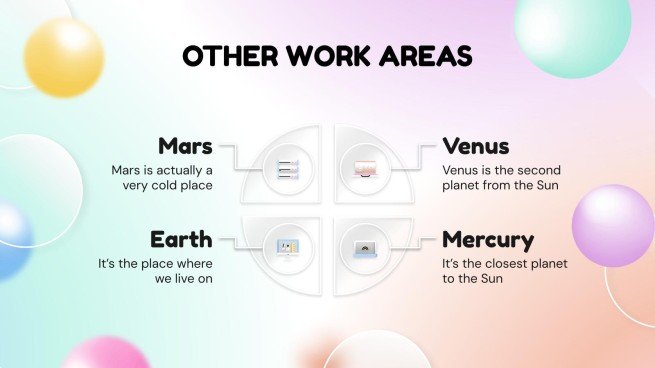 Glassmorphism Style CV presentation template 