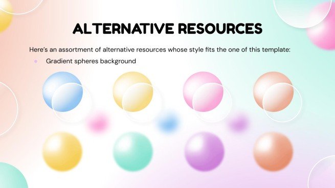 Glassmorphism Style CV presentation template 