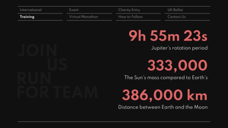 Der London-Marathon Präsentationsvorlage
