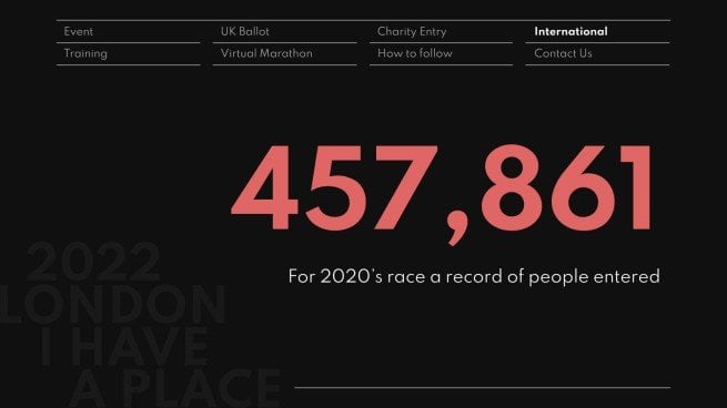 Der London-Marathon Präsentationsvorlage