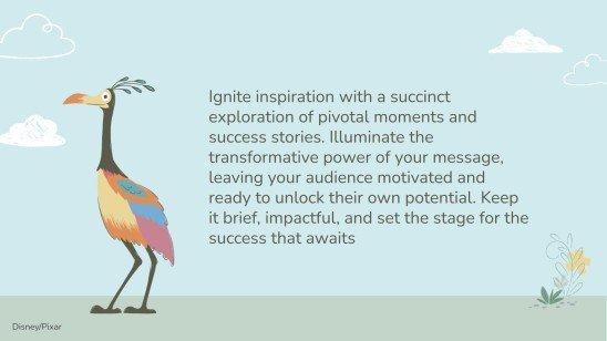 L'aventure Là-haut Modèles de présentation