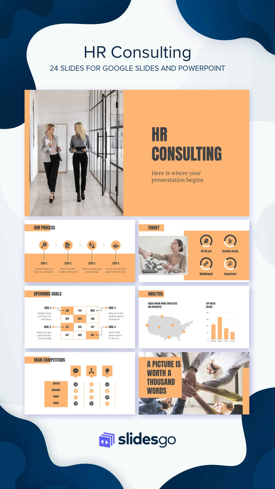 HR Consulting Google Slides Theme and PowerPoint Template