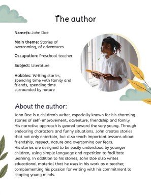 두려움 극복하기 스토리북 프레젠테이션 템플릿