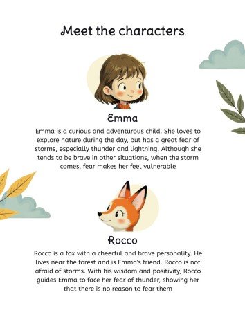 두려움 극복하기 스토리북 프레젠테이션 템플릿