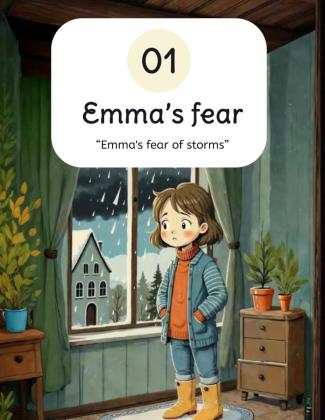 두려움 극복하기 스토리북 프레젠테이션 템플릿