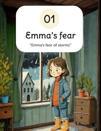 두려움 극복하기 스토리북 프레젠테이션 템플릿