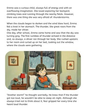 두려움 극복하기 스토리북 프레젠테이션 템플릿