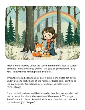 두려움 극복하기 스토리북 프레젠테이션 템플릿