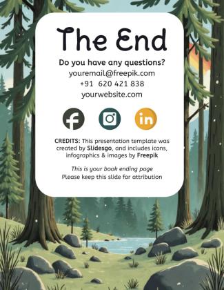 두려움 극복하기 스토리북 프레젠테이션 템플릿