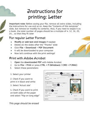 두려움 극복하기 스토리북 프레젠테이션 템플릿