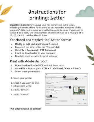 두려움 극복하기 스토리북 프레젠테이션 템플릿