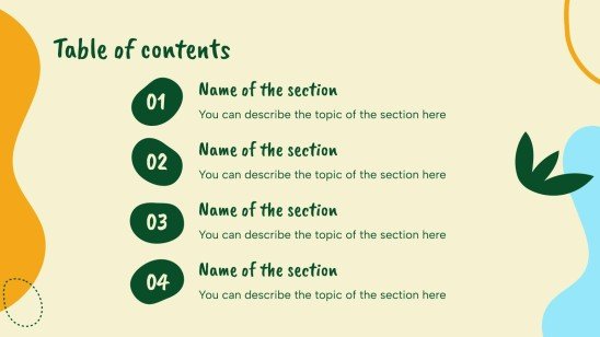 Plantilla de presentación Quinua