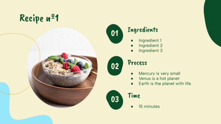 Plantilla de presentación Quinua