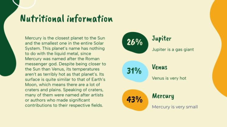 Plantilla de presentación Quinua