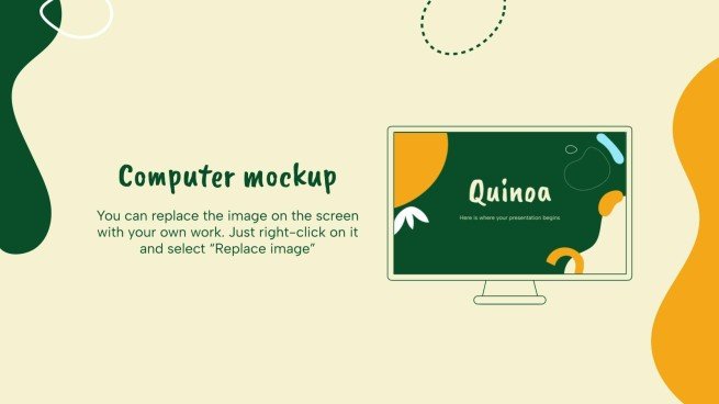Plantilla de presentación Quinua