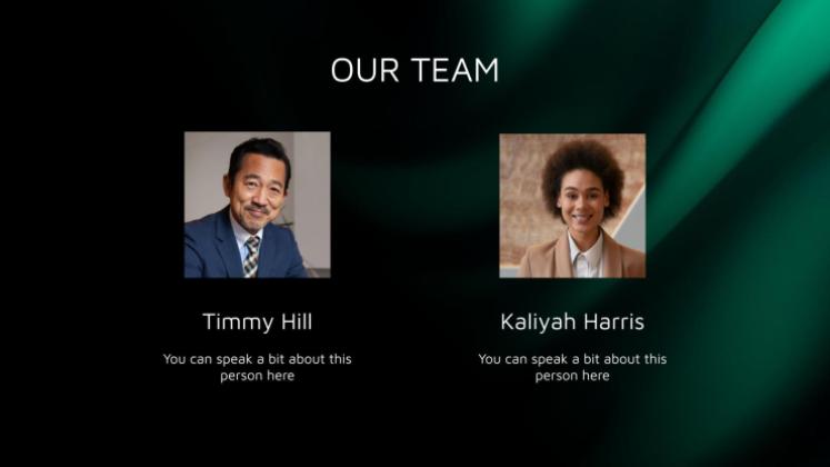 Company Best Practices presentation template 