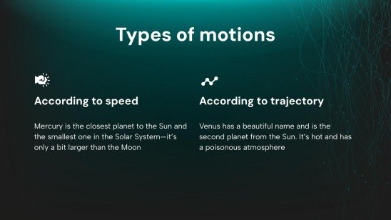 Force, mouvement et énergie - Sciences - 2e année Modèles de présentation