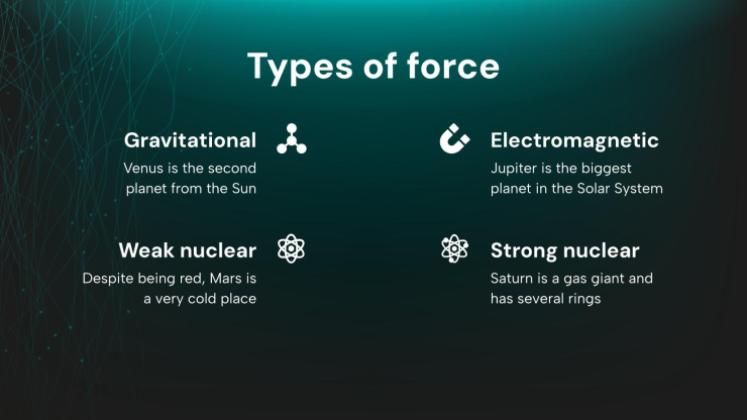 Force, mouvement et énergie - Sciences - 2e année Modèles de présentation