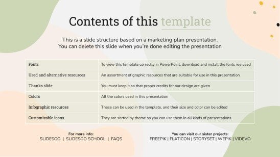 Plan marketing avec une esthétique minimaliste de New York Modèles de présentation