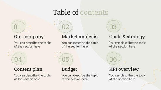Plan marketing avec une esthétique minimaliste de New York Modèles de présentation
