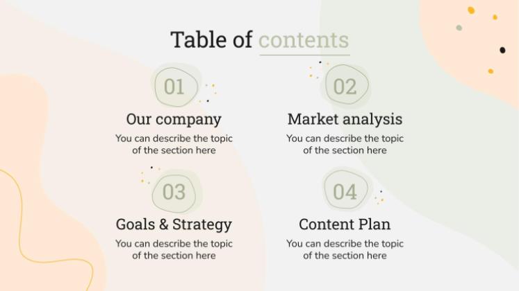 Plan marketing avec une esthétique minimaliste de New York Modèles de présentation