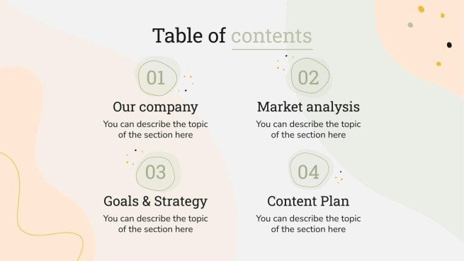 Plan marketing avec une esthétique minimaliste de New York Modèles de présentation