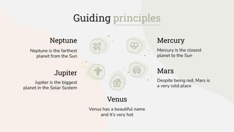 Plan marketing avec une esthétique minimaliste de New York Modèles de présentation