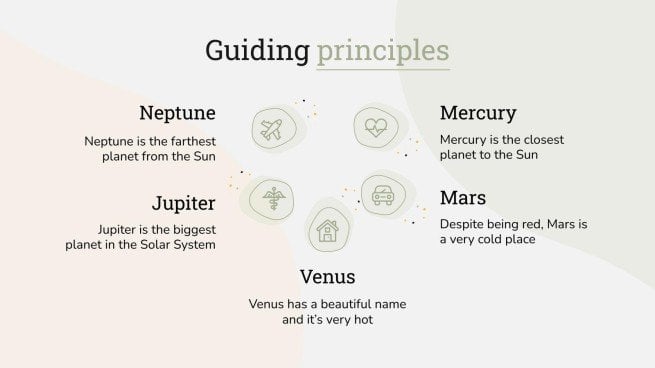 Plan marketing avec une esthétique minimaliste de New York Modèles de présentation