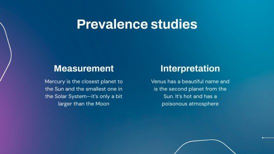 Biostatistique en épidémiologie - Diplôme en épidémiologie Modèles de présentation