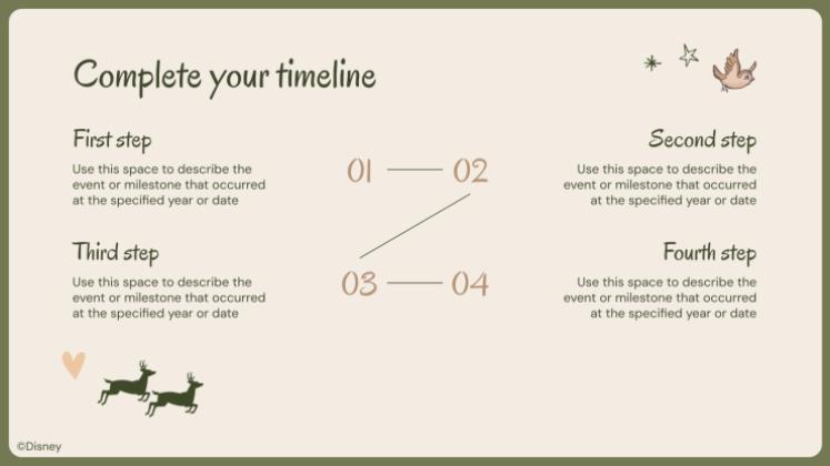 Bambi Mother's Day presentation template 