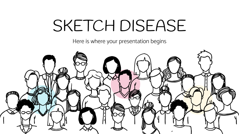 Sketch Disease presentation template 