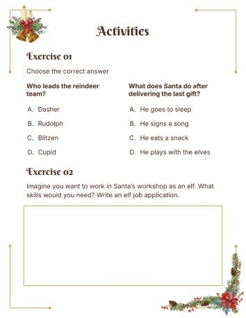 Modelo de apresentação Livro de histórias de Natal