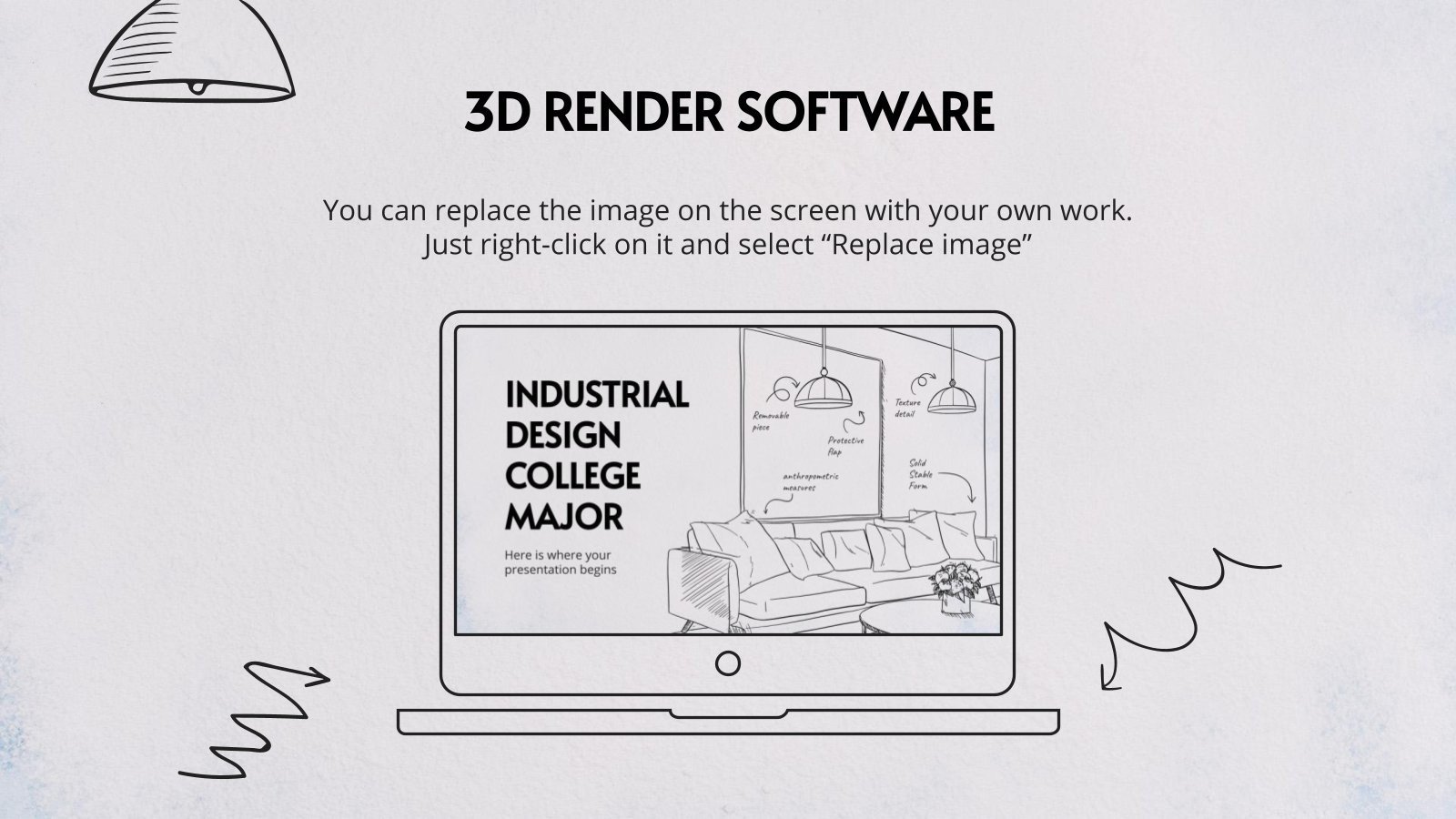 Industrial Design College Major Google Slides PPT Template