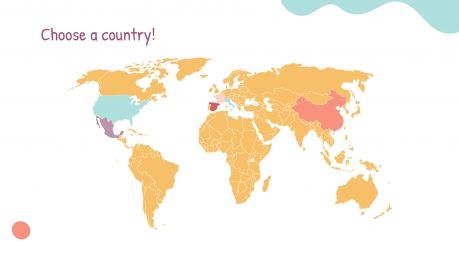 Modelo de apresentação Atividades de geografia (eu no mapa)