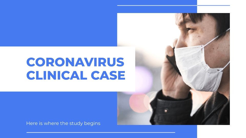 Coronavirus Clinical Case presentation template 